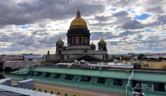 Антициклон принёс похолодание в Санкт-Петербург