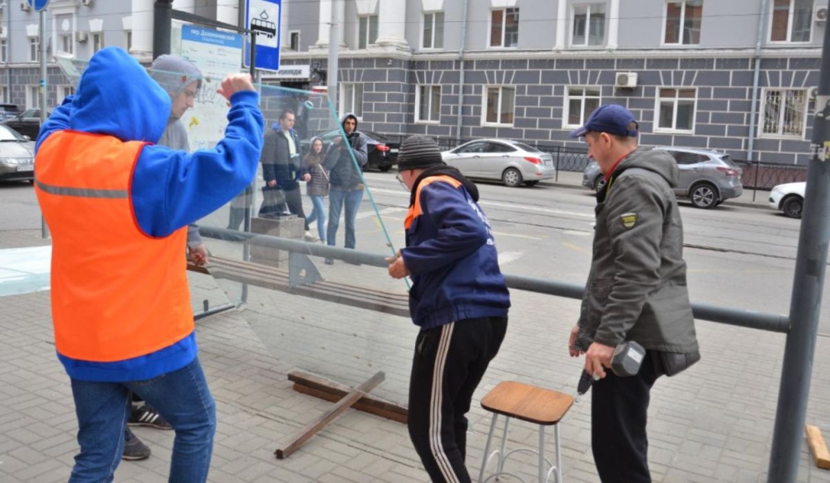 В Ростове отремонтируют остановки общественного транспорта 