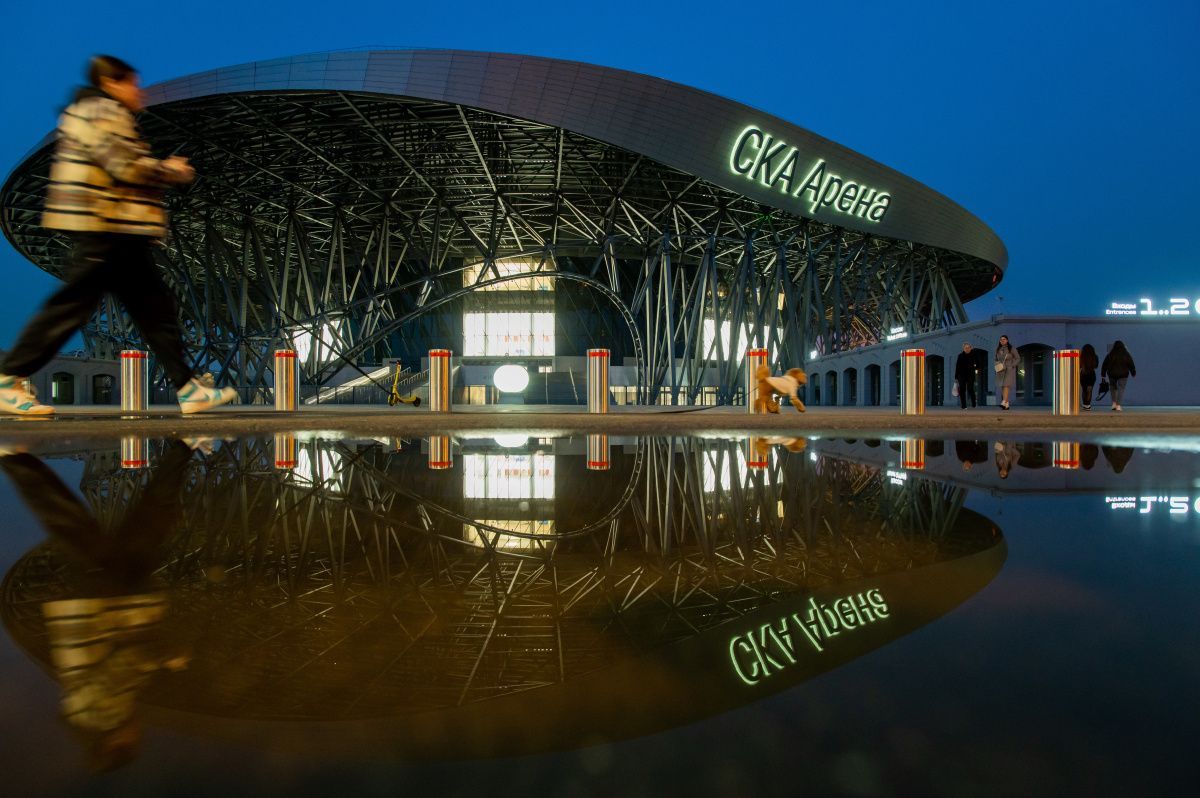 На &quot;СКА Арена&quot; в Санкт-Петербурге произошел пожар