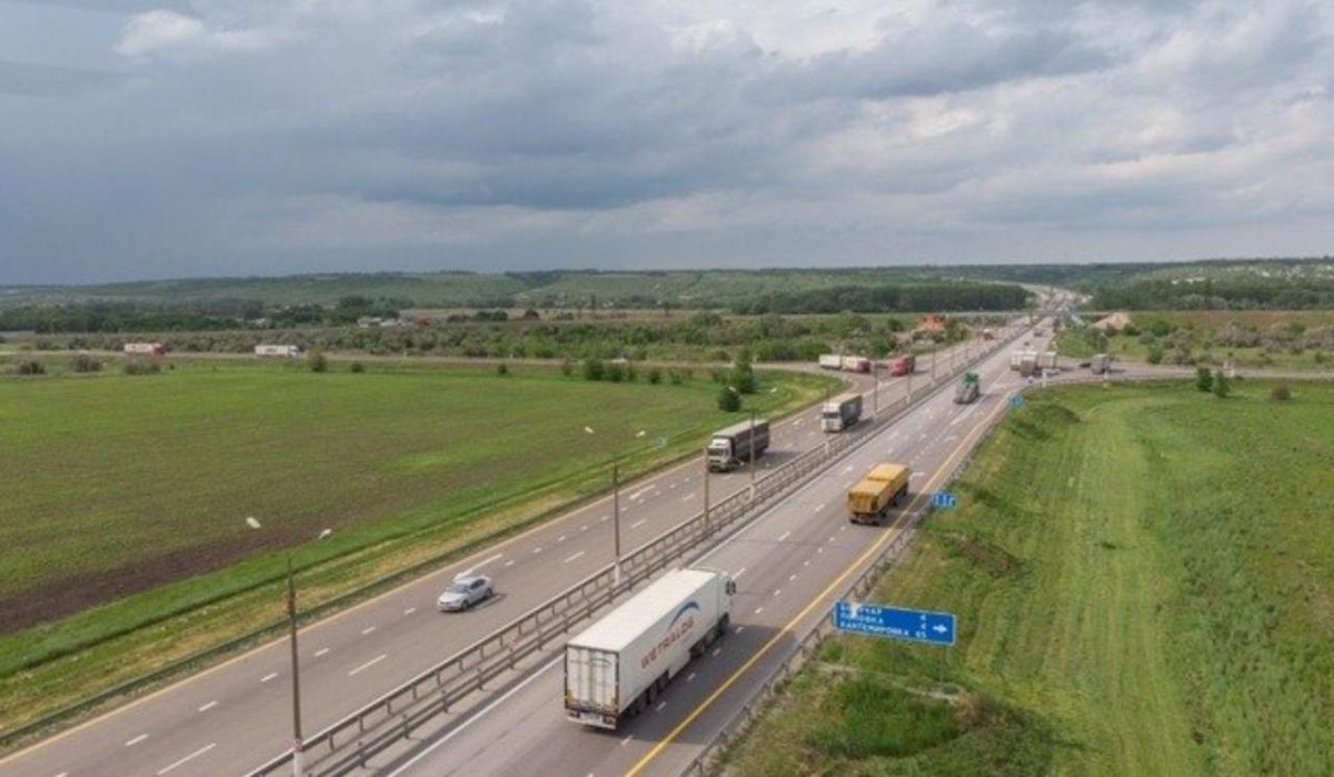 В Ростовской области на трассе М-4 изменили схему движения