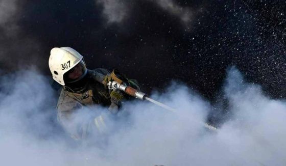 В Новосибирске пожар охватил одно из зданий НГТУ