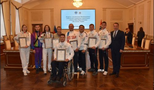 В Нижегородской области чествовали спортсменов-паралимпийцев 