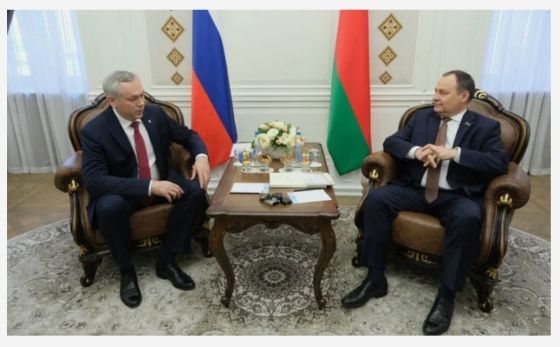 Губернатор Новосибирской области встретился с премьер-министром Белоруссии