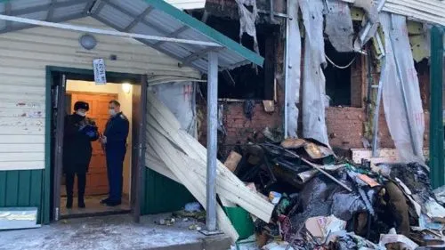 В Новосибирске в одном из жилых домой произошёл взрыв газа