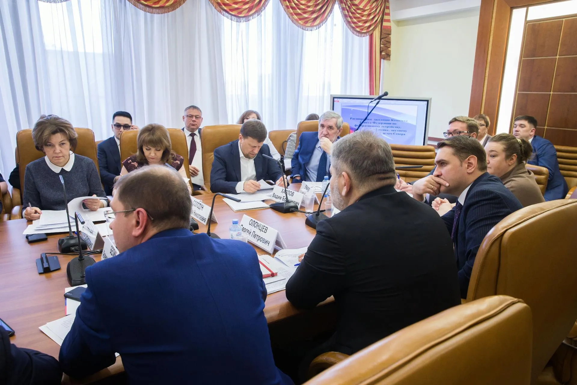 Расширенное заседание Комитета СФ по федеративному устройству, региональной политике, местному самоуправлению и делам Севера